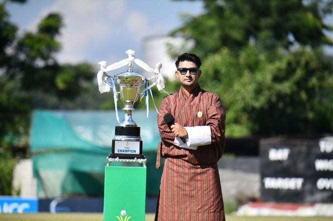 Hosting a trophy presentation